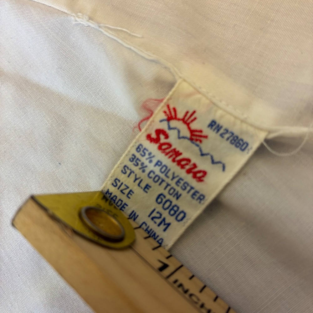 Vintage Samara 12M Doll Clothes Baby Girl Dress Swimsuit Shoes Fairy 4pc - Picture 8 of 16
